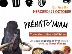 picture of Préhisto’Miam le mercredi 24 octobre à partir de 14h30